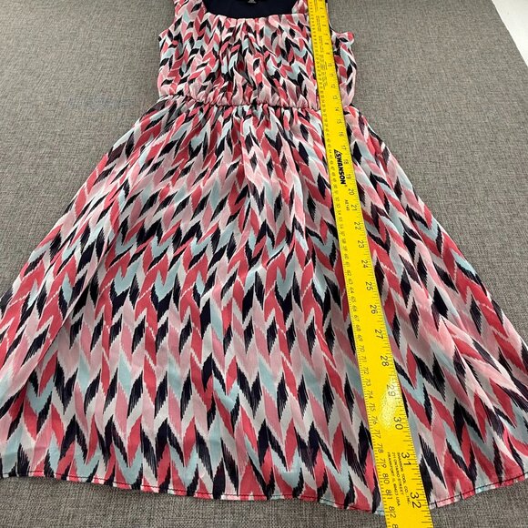 BCX Mini Dress XXS Sleeveless Scoop Neck Lined Polyester Multicolor Cute Summer - Picture 5 of 13